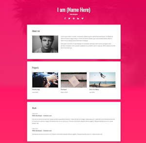 Bild einer Webdesigns